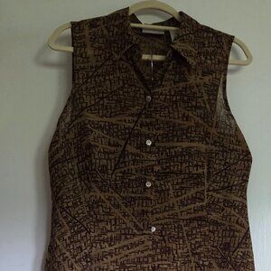 Two-piece summer office outfit, size 10